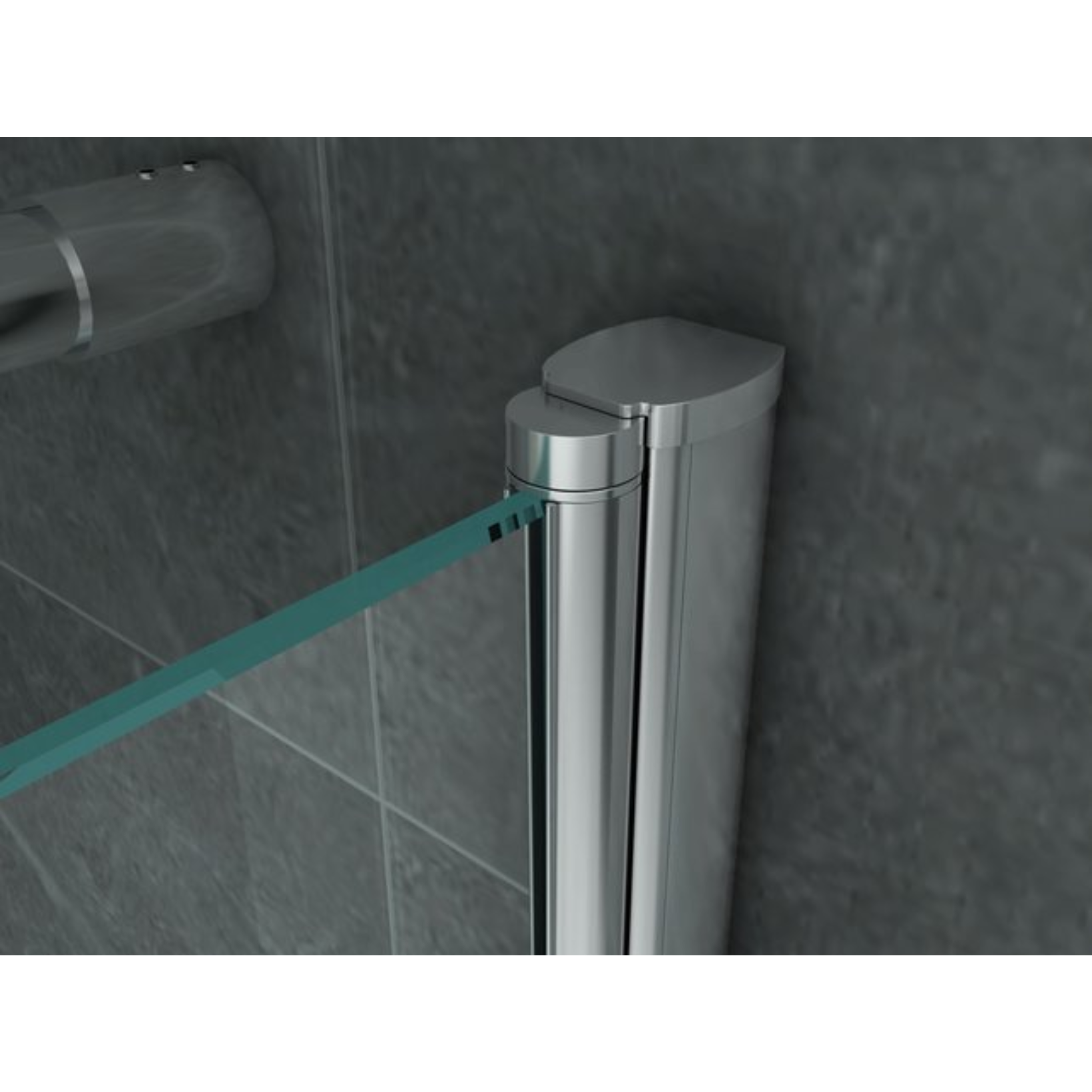 ALONI Douchecabine Hoekinstap met 2 Pendeldeuren – 6 mm Veiligheidsglas – Helder Glas – Omkeerbaar