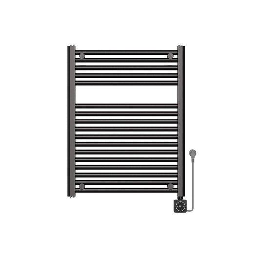Elara Elektrische Radiator Wiesbaden 76,6x60 cm Smart Wifi Gunmetal