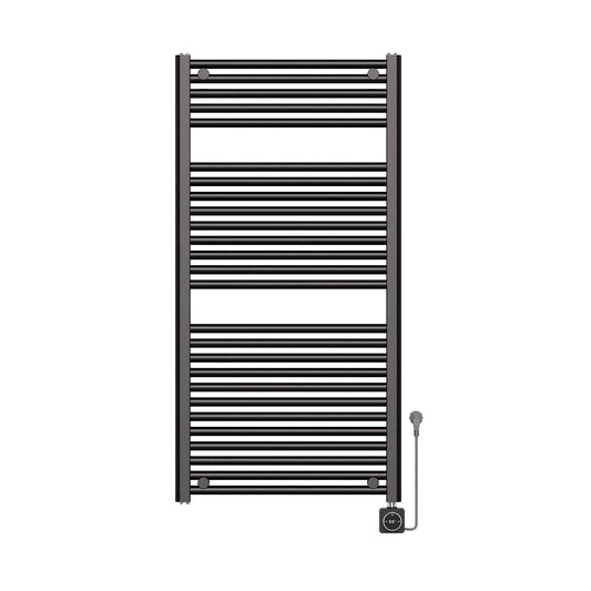 Elara Elektrische Radiator Wiesbaden 118,5X60 cm Smart Wifi Gunmetal
