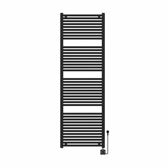 Elara Elektrische Radiator Wiesbaden 181,7x60 cm Smart Wifi Mat Zwart