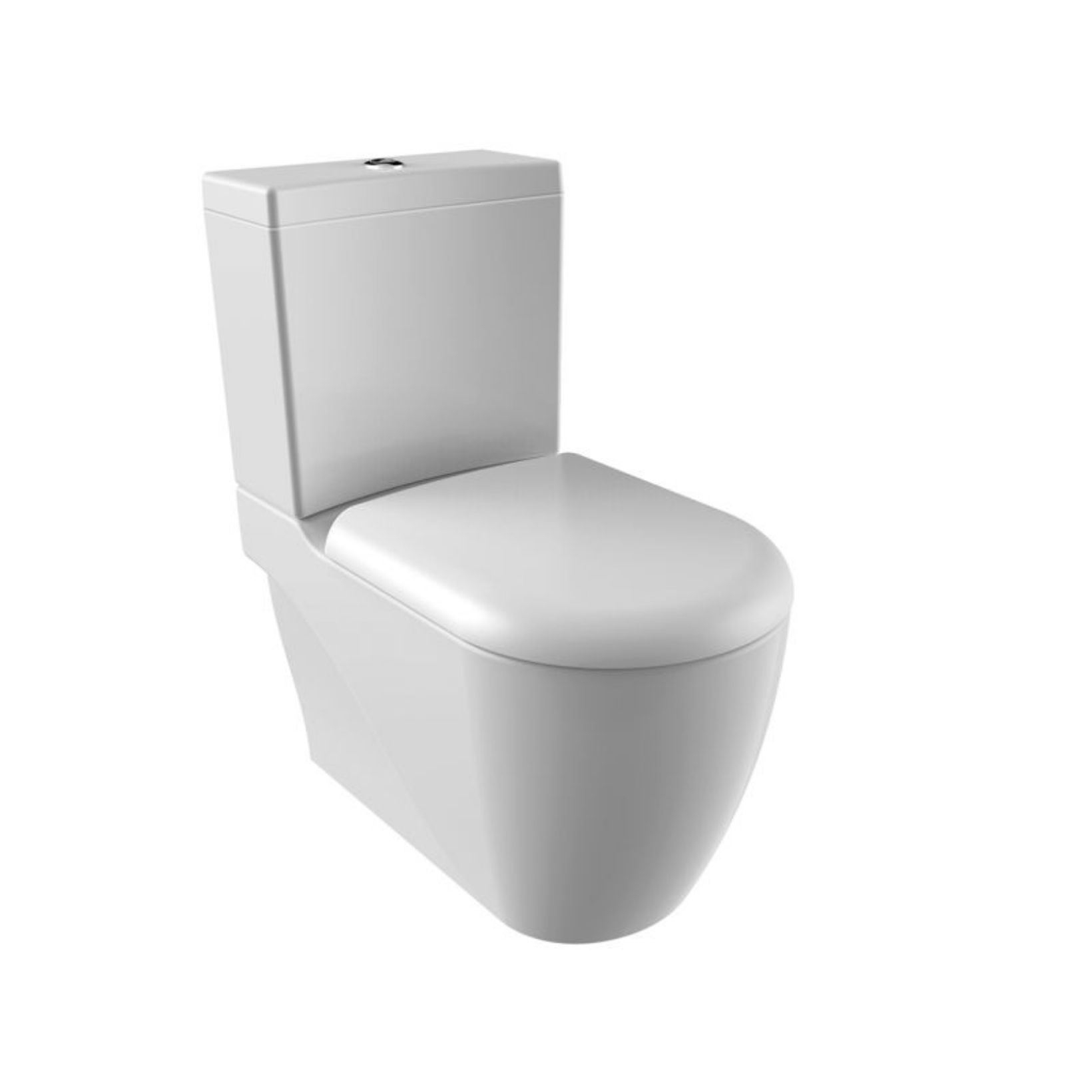 Creavit Flat Grande wc-zitting – softclose – inox scharnieren