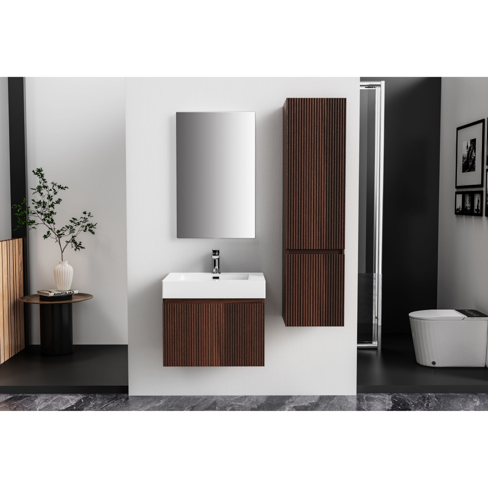 ALONI Wastafel – Kunstmarmer