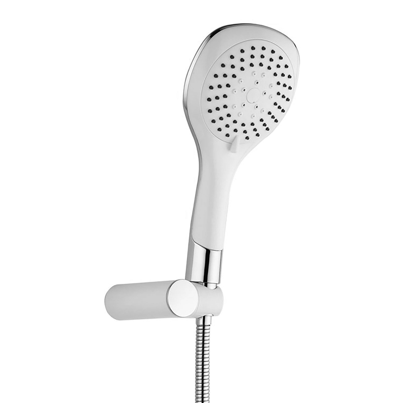 ALONI Bianco handdoucheset compleet – met houder en doucheslang