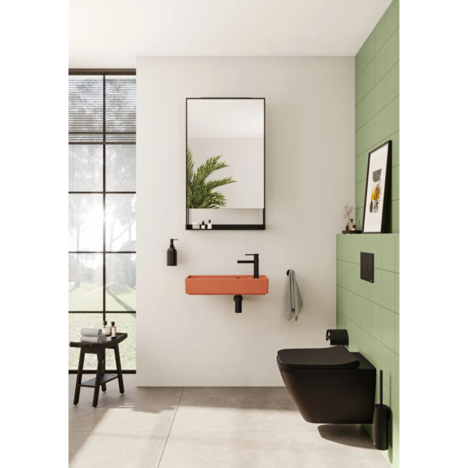 VitrA Integra Square Hangtoilet met Bidet – aansluiting voor externe stopkraan