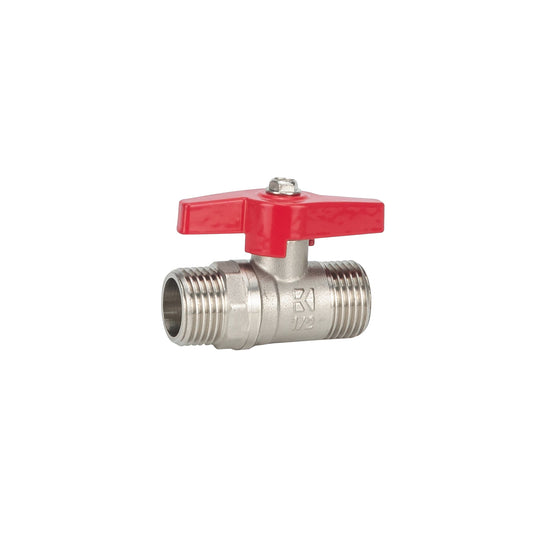 Kogelkraan Wiesbaden met Vlindergreep Draad 1/2"M