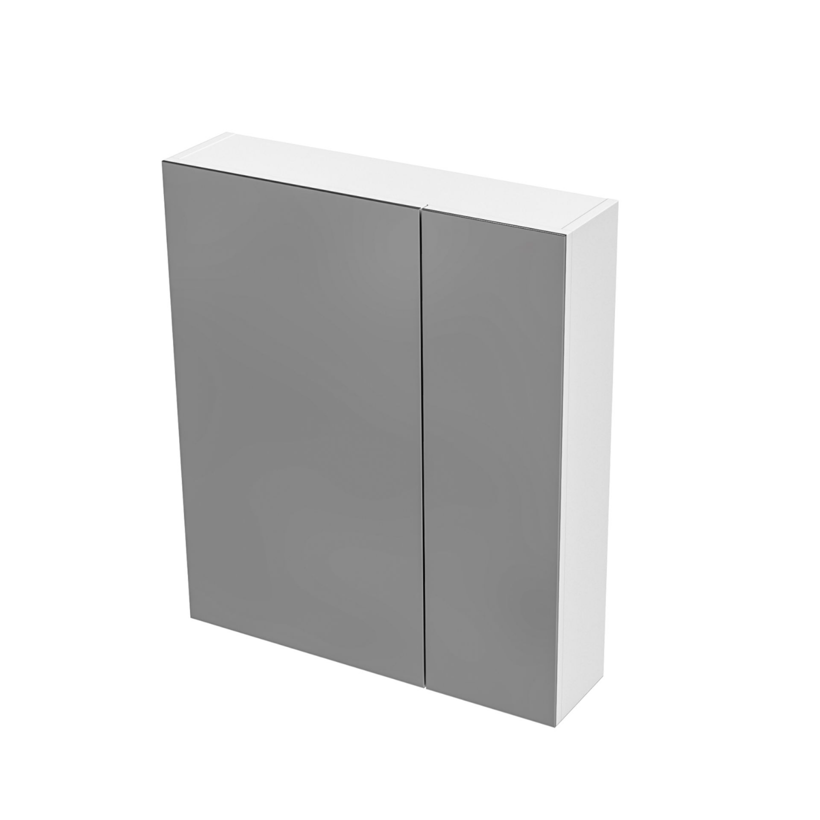 HAYAT spiegelkast – 2 asymmetrische enkelzijdige spiegeldeuren