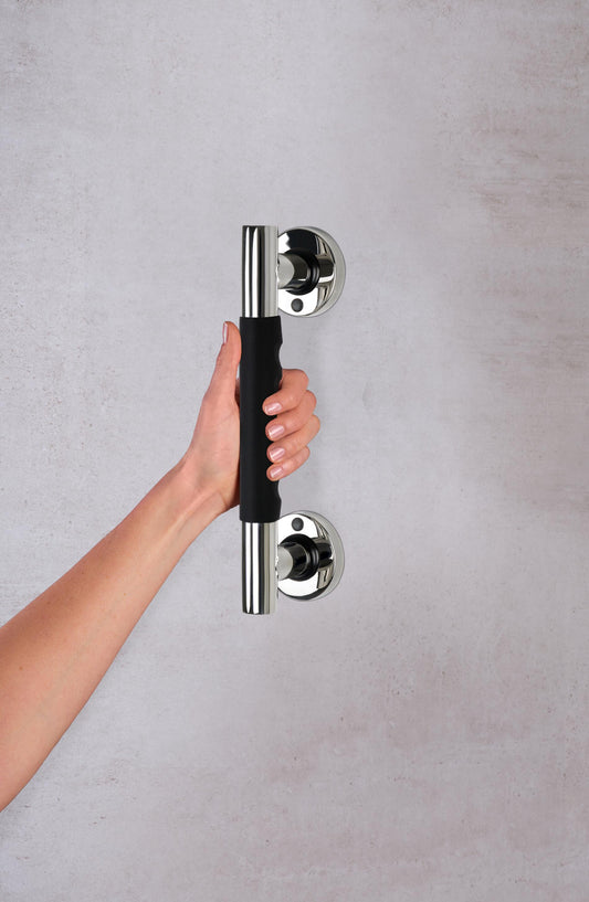 Ken Badhandgreep met Softgrip Wiesbaden Ridder 30 Cm in Chroom