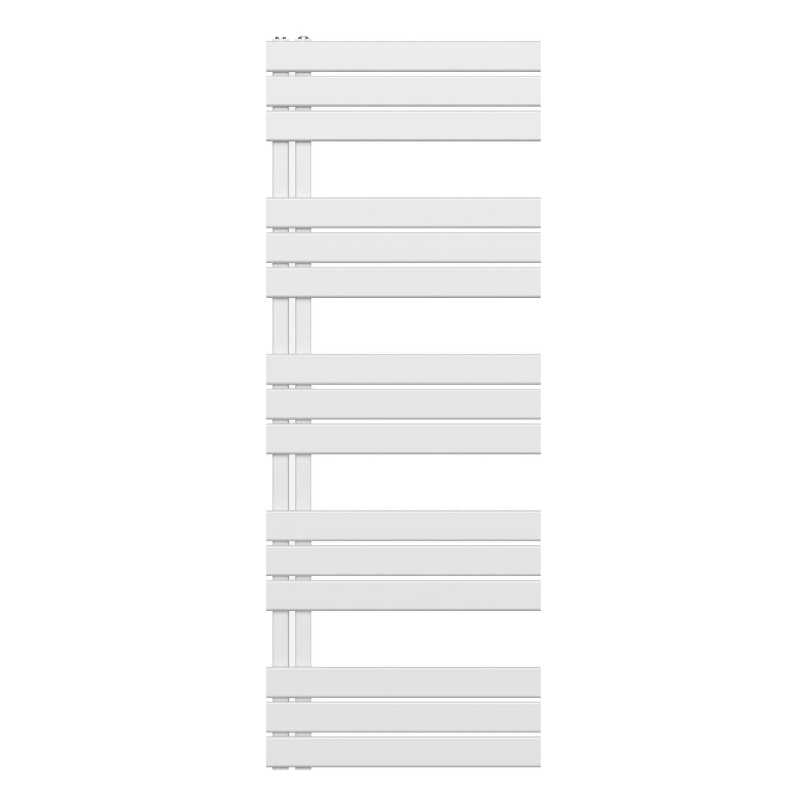 BELRAD Badkamer Radiator Wit – Linkeraansluiting/Combi
