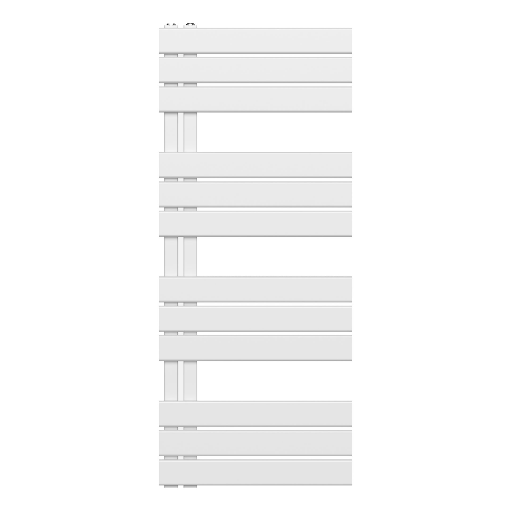 BELRAD Badkamer Radiator Wit – Linkeraansluiting/Combi