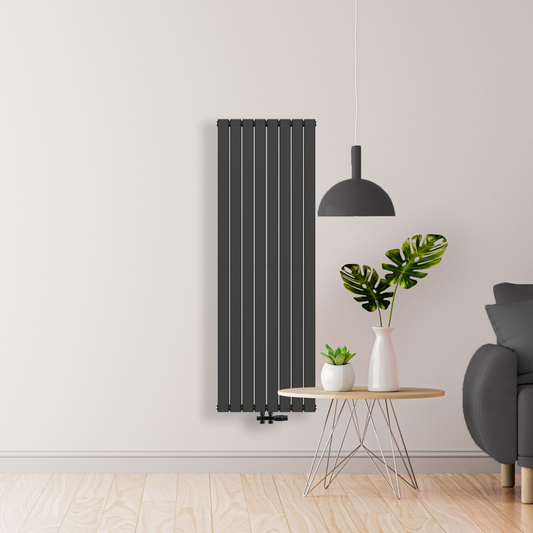 BELRAD Verticale designradiator dubbelzijdig – Middenaansluiting