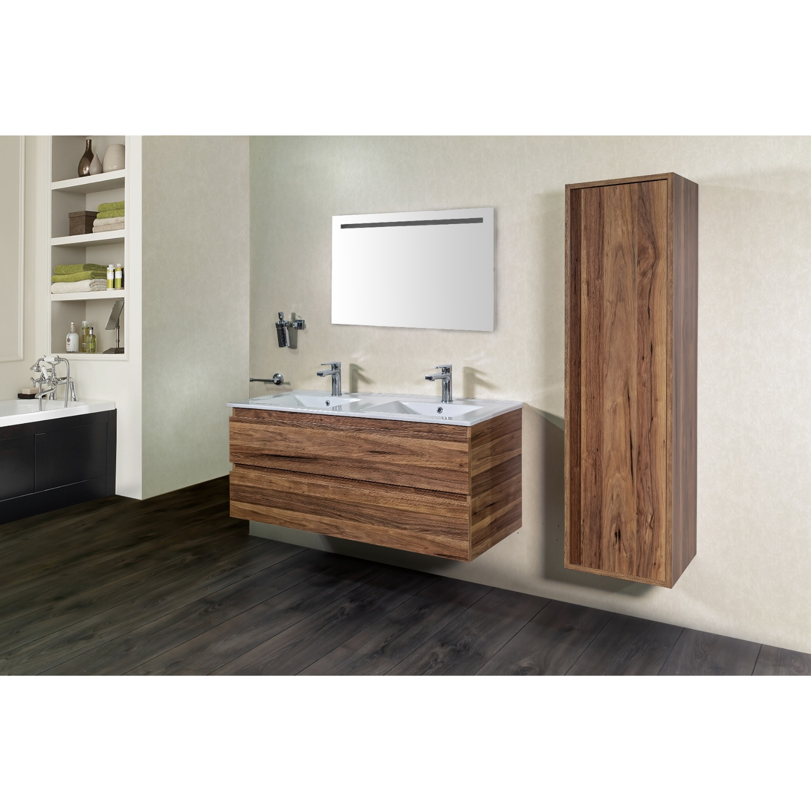 ALONI SALLY hoge badkamerkast – Softclose