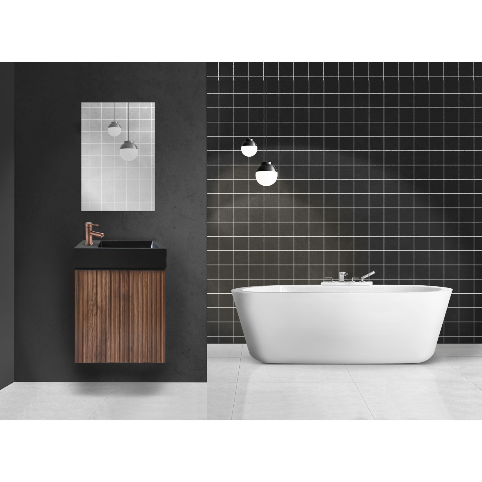 Aloni Mikaro toiletmeubelonderkast – deur rechts