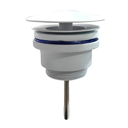 Caral 5/4" Offener Ablassstopfen Glanz Weiß Wiesbaden