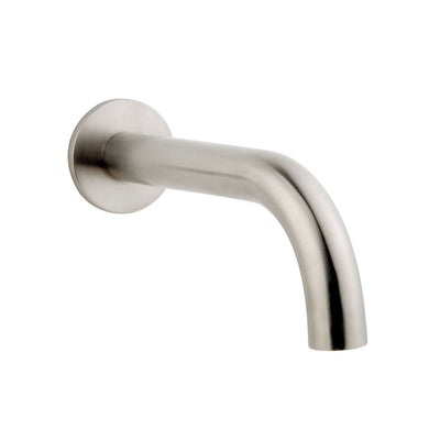 Caral baduitloop rond 20 cm 1/2'' geborsteld staal PVD