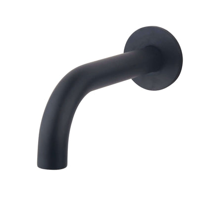 Caral baduitloop rond 20 cm 1/2'' zwart