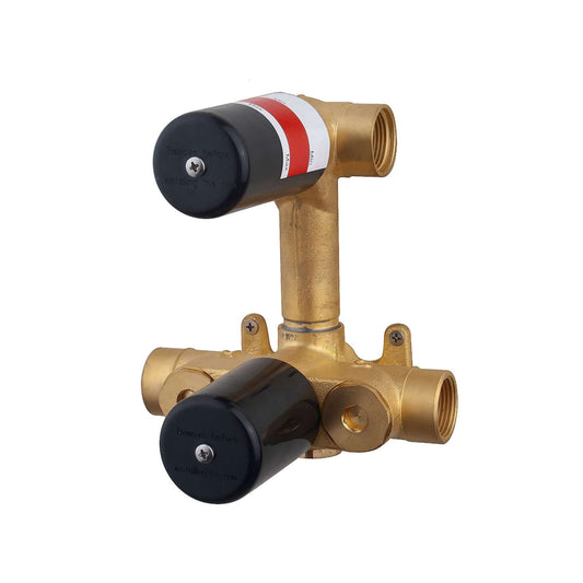 Caral élément encastré thermostat encastré 2 voies