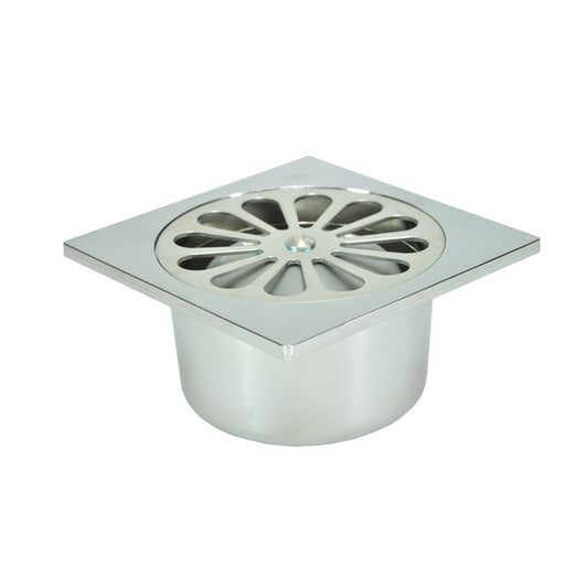 Chroom ABS Douchegoot Wiesbaden 10x10 Fond 40 mm