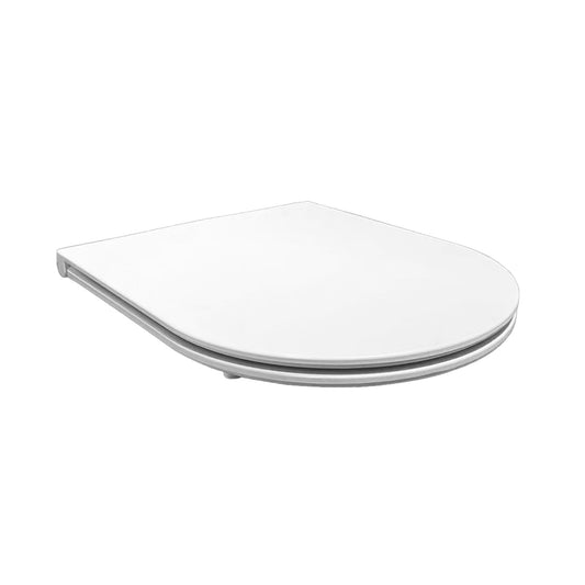 Flatline Soft Close Toiletbril met Quick Release Wiesbaden Mat Wit