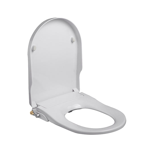 Flush stroomloze douche-wc-zitting Wiesbaden met sproeier wit