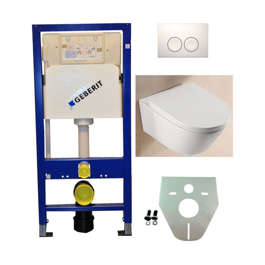 Geberit UP 100 +Metro wc+zitt.+ Delta 25 wit