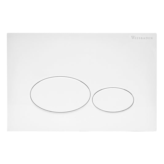 Geberit Up320 24,6x16,4 cm Bedieningsplaat Glanzend Wit, Wiesbaden