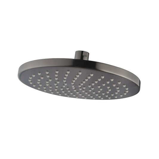 Luxe Ronde Hoofddouche Wiesbaden 20 Cm in Gunmetal
