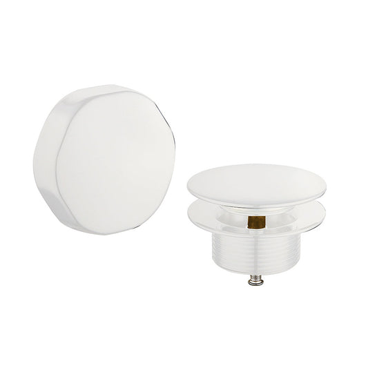 Luxus Knopf/Stecker Badoverlauf Wiesbaden Glanz Weiß