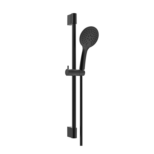 Rain Schuifstangenset Wiesbaden met Ronde Handdouche Mat Zwart