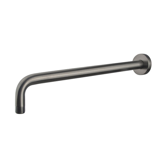 Ronde Wandmontage Douchearm Wiesbaden 45 cm Gunmetal