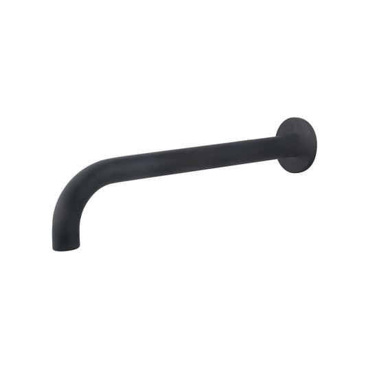 Ronde Uitloop Wastafelkraan Wiesbaden 31,3 cm Mat Zwart