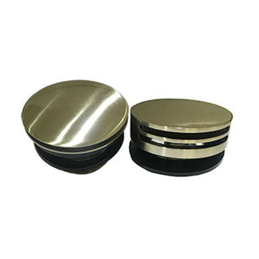 Runde gebürstete Stahl-Badüberlaufknopf/-stopfen Wiesbaden mit Badfüllfunktion