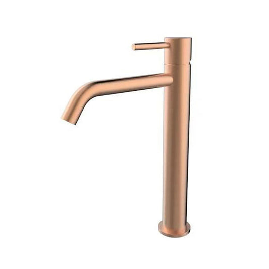 Style XL Uitloop 19,5 cm 1-hendel opbouw wastafelmengkraan Wiesbaden geborsteld koper