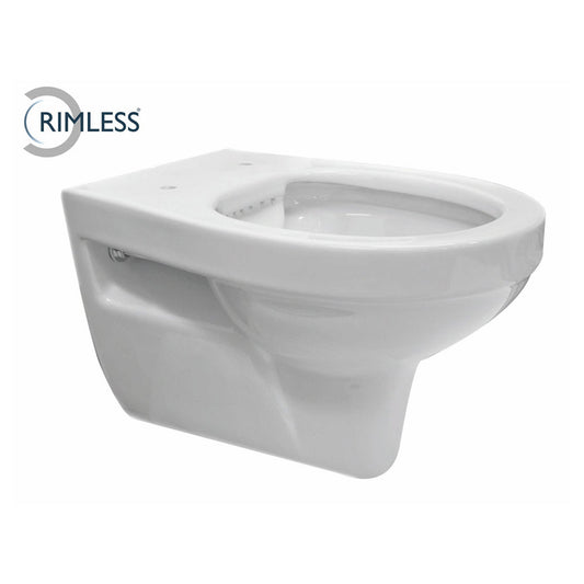 Trevi Diepspoel Wandtoilet 36,5x53x36 cm Keramiek Glanzend Wit Wiesbaden