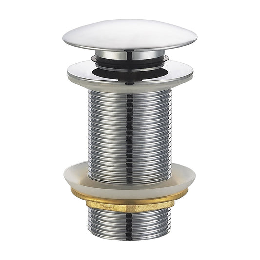 UniMatch clickwaste afvoerplug verlengd 5/4" chroom