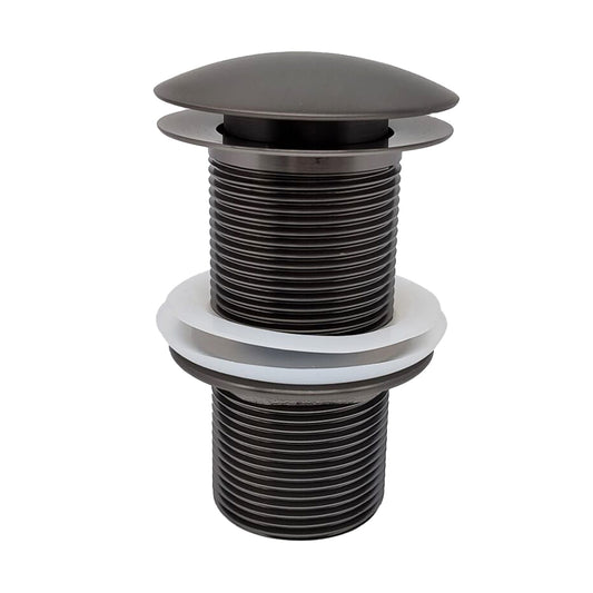UniMatch clickwaste afvoerplug verlengd 5/4" gunmetal