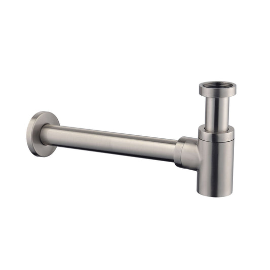 UniMatch fonteinsifon 5/4" x 32 mm geborsteld staal
