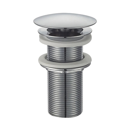 UniMatch open afvoerplug verlengd 5/4" chroom