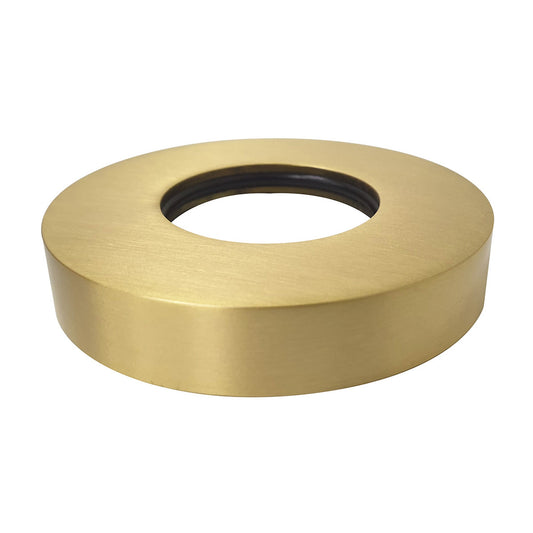 UniMatch sifon rozet 32 mm x 65 mm geborsteld messing PVD