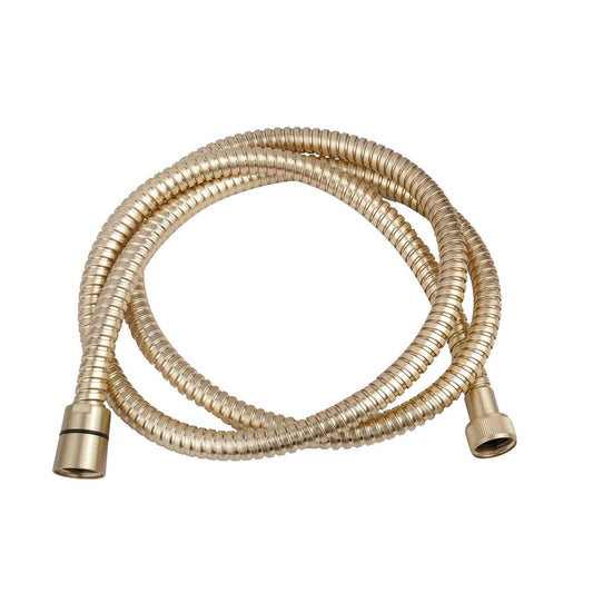 UniMatch douchette flexible métal 150 cm laiton brossé PVD