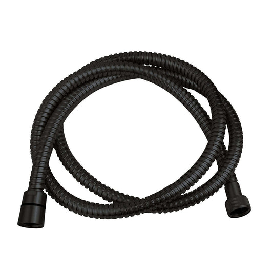 UniMatch douchette flexible métal 150 cm mat noir