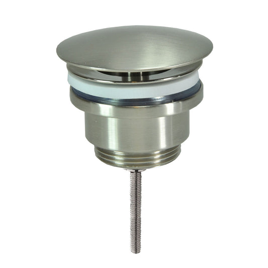 UniMatch open afvoerplug 5/4'' geborsteld staal