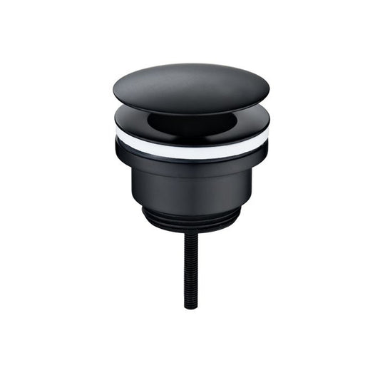 UniMatch open afvoerplug 5/4'' mat zwart