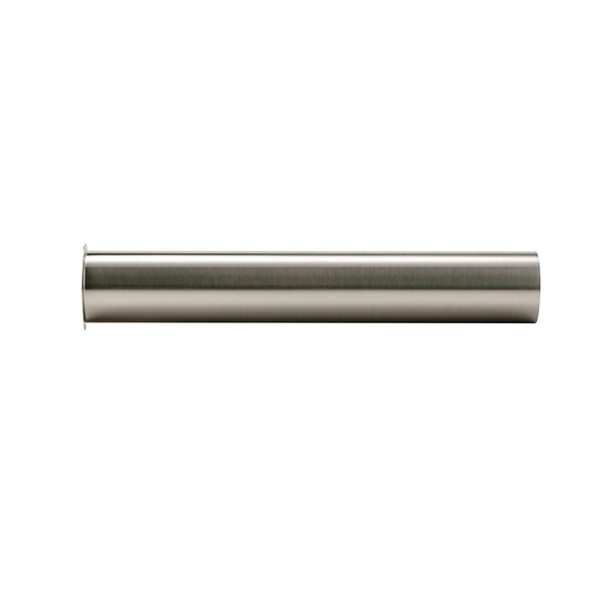 UniMatch sifon verlengbuis 20 cm met kraag geborsteld staal