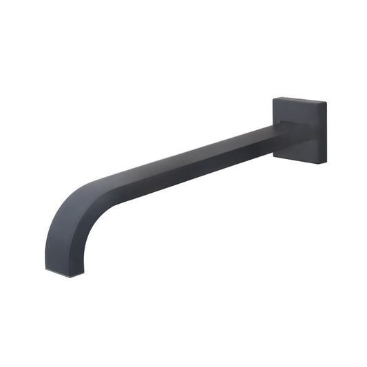 Vierkante Inbouwuitloop Wiesbaden 31,05 Cm in Mat Zwart