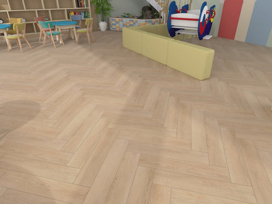 WD-207-HB / Desert Oak Visgraat Click