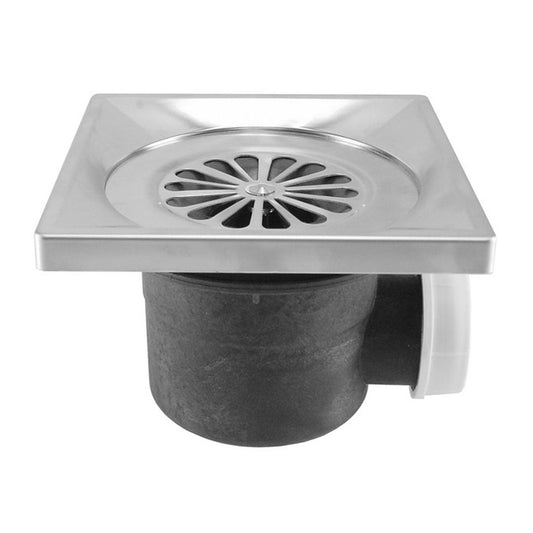 Wiesbaden Riko Luxe 140x140 cm caniveau de douche incliné