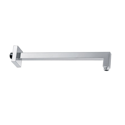 Wiesbaden Rombo Vierkant 40 cm Wanduitloop Chroom
