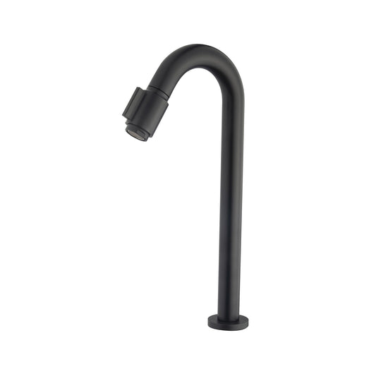Wiesbaden Victoria 1/2" XL Toiletkraan Mat Zwart