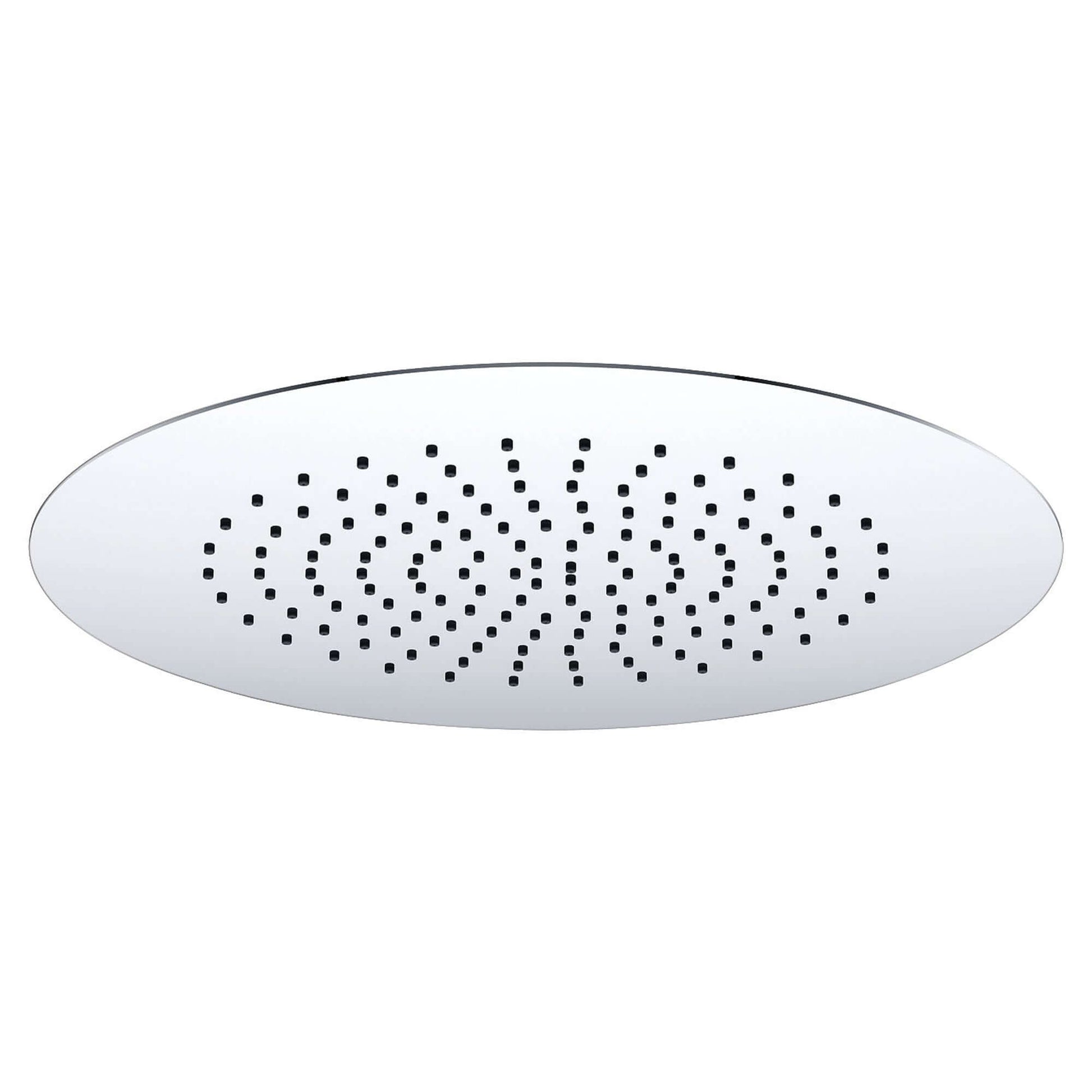Wiesbaden Caral Round Ufo Inbouw Hoofddouche 50x2 cm Chroom, modern design, high-quality handdouche.