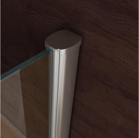 Promotie Douchewand Wiesbaden | Nanocoating | Helder glas | 120X200 | Inloopdouche